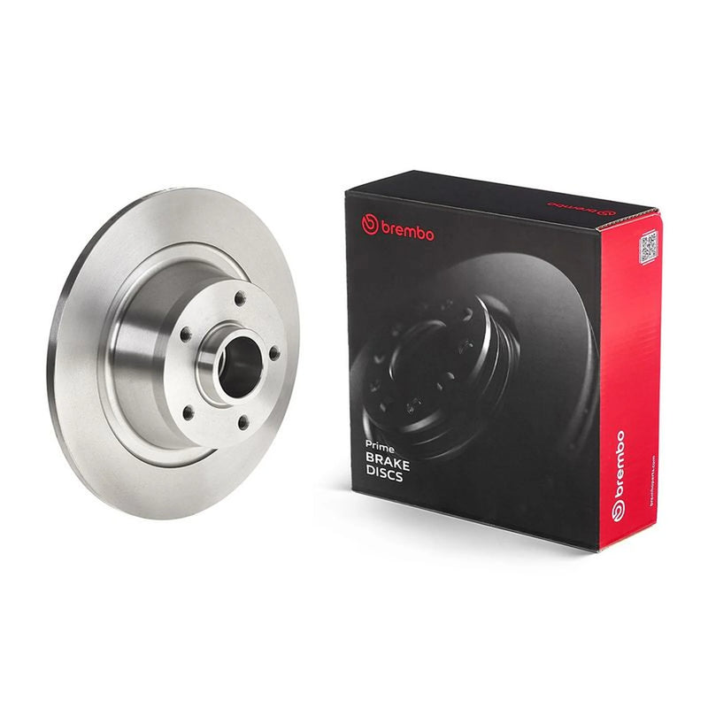 Brembo Rear Brake Solid Discs & Pads fits Renault Megane III 2008-2016 2.0