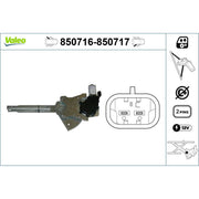 Valeo Electric Window Regulator Lifter Right Rear 850717