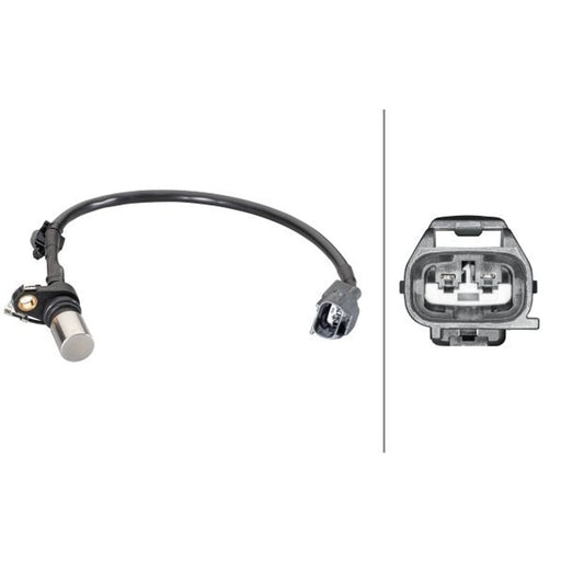 Hella Crankshaft Position Sensor Lower 6PU 013 122-761