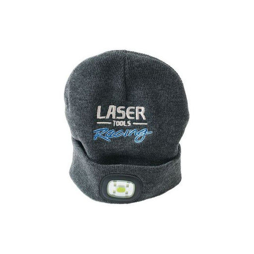 Laser Laser Tools Racing Beanie Hat Front/Rear Rechargeable Light 7677 Laser - Dynamic Drive