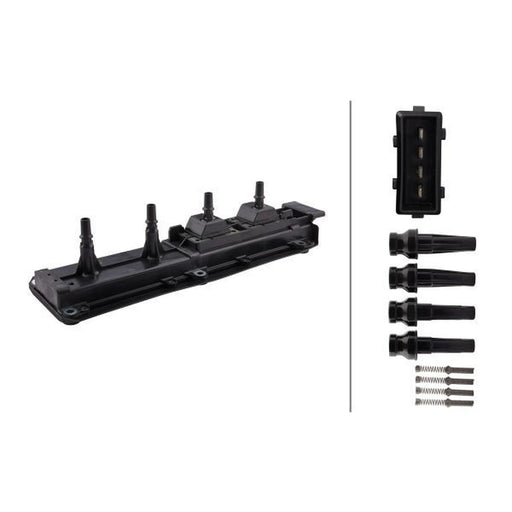 Hella Ignition Coil Pack fits Citroën Synergie 1998-2000 2.0