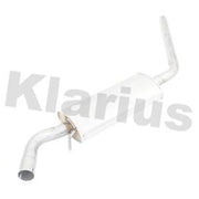 Klarius Box With Centre Pipe Centre fits VW Transporter 1990-2003 2.0 2.5 2.8