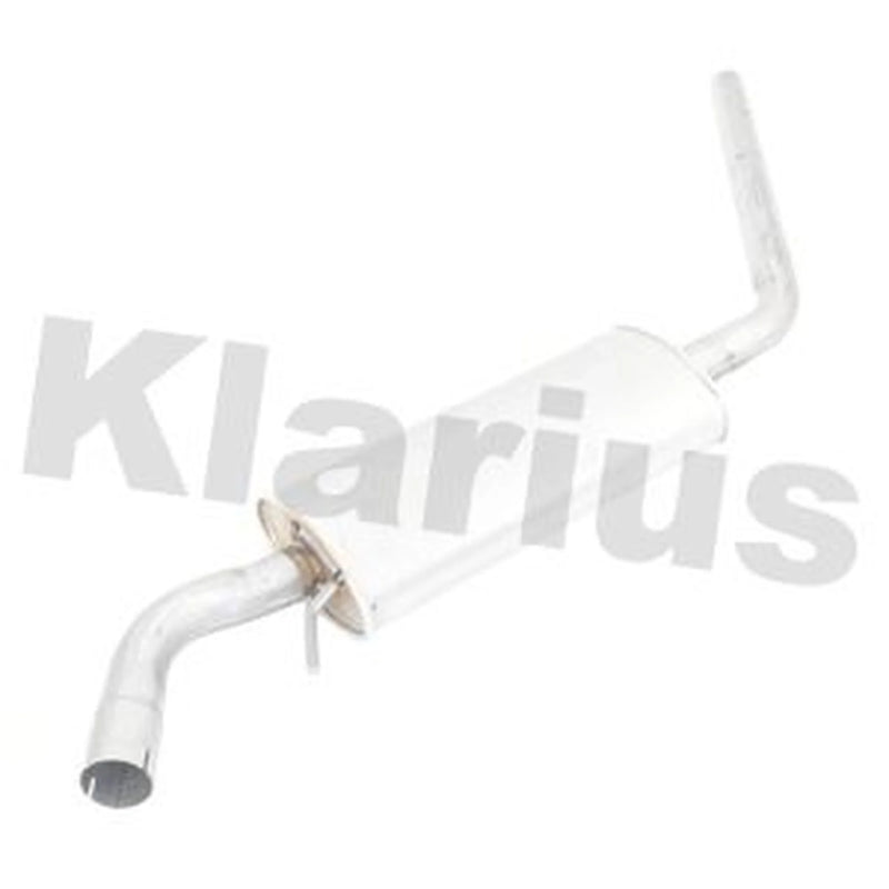 Klarius Box With Centre Pipe Centre fits VW Transporter 1990-2003 2.0 2.5 2.8
