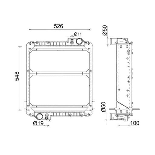 Mahle Engine Radiator