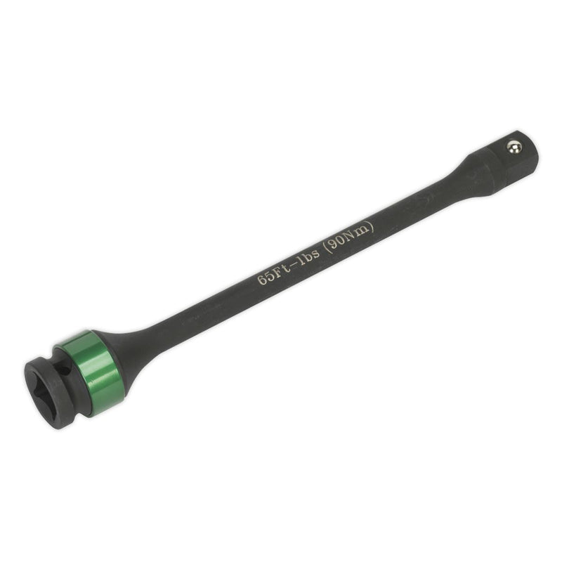 Sealey Torque Stick 1/2" Drive 90Nm 65lb.ft Torsion Bar Impact Wrench Extension Sealey  - Dynamic Drive