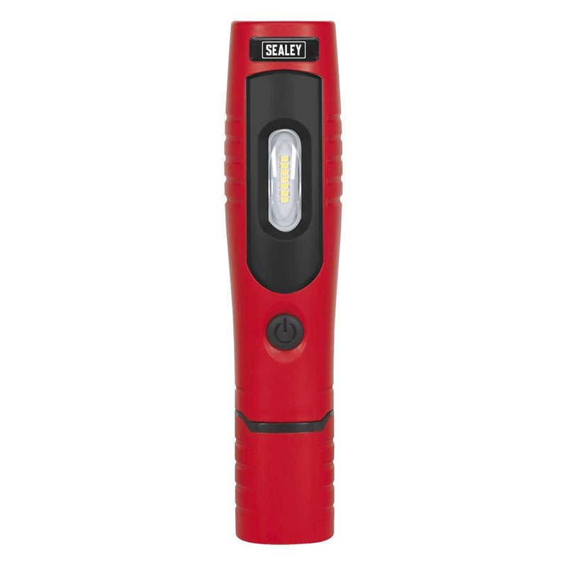 Sealey Rechargeable 360 Inspection Light 7 SMD & 3W SMD LED Red Lithium-ion Sealey - Dynamic Drive