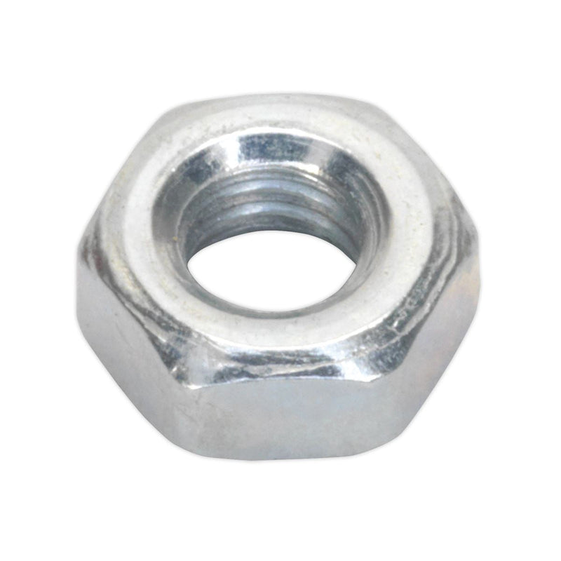 Sealey Steel Nut DIN 934 M4 Pack of 100 SN4 Sealey - Dynamic Drive