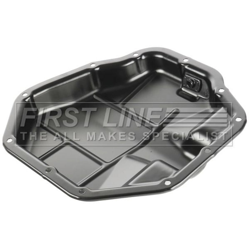 First Line Engine Oil Sump Pan Steel fits Nissan Qashqai +2 2007-2014 2.0