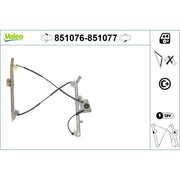 Valeo Electric Window Regulator Lifter Left Front 851076