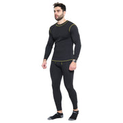 Mens Rough and Tough Thermal Long Sleeve BLACK shirt (mixed Sizes) 3129 UK Camping And Leisure - Dynamic Drive