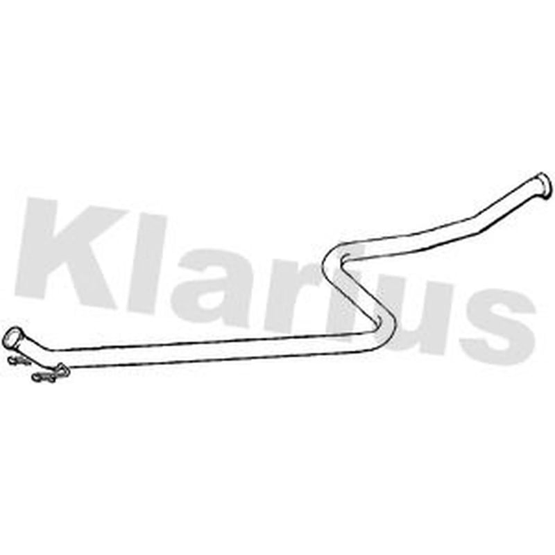 Klarius Exhaust Pipe OD fits Citroën Berlingo / Berlingo First 2005-2008 1.6