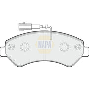 NAPA Front Brake Pad Set fits Citroën Relay III 2006-2020 2.2 3.0