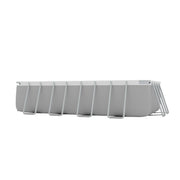 Dellonda Deluxe Steel Frame Swimming Pool with Filter Pump 18ft DL22 Dellonda - Dynamic Drive