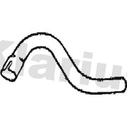 Klarius Exhaust Pipe OD fits Volvo 740 1986-1990 2.0