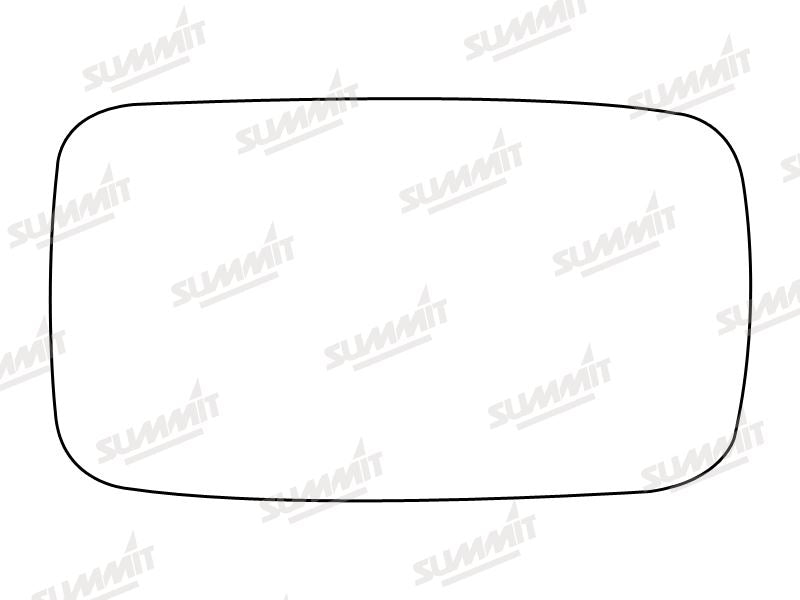 Summit Non-Heated Base Plate With Standard Mirror Glass fits Ford Fiesta 89 to 94 RHS Summit - Bars 4 Cars