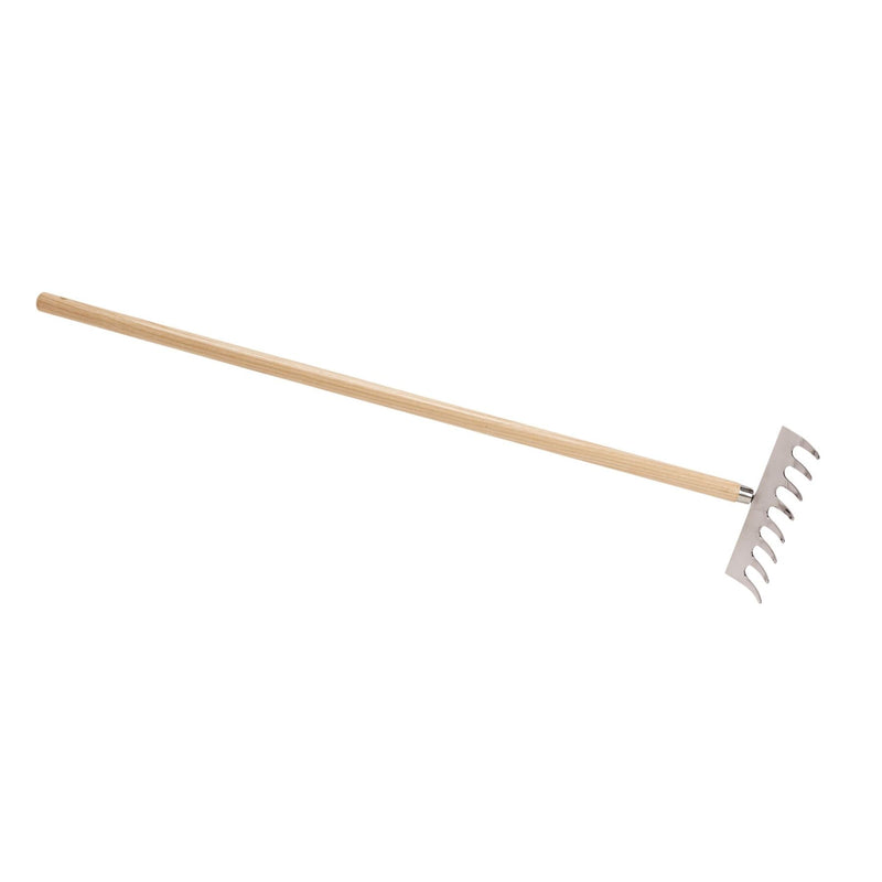 Draper Heritage Junior Stainless Steel Garden Rake 08973 Draper - Dynamic Drive