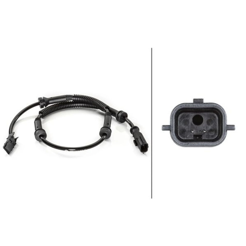 Hella ABS Wheel Speed Sensor Front fits Renault Trafic II 2001 on 1.9 2.0