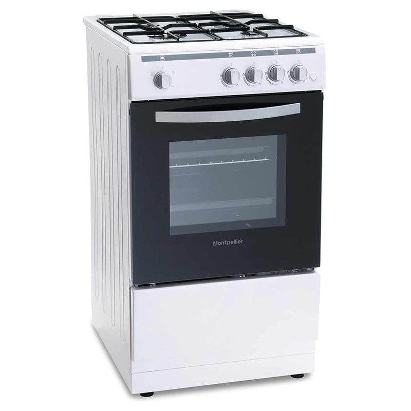 Montpellier MSG50W Single Cavity Gas Cooker 50cm Nova - Dynamic Drive