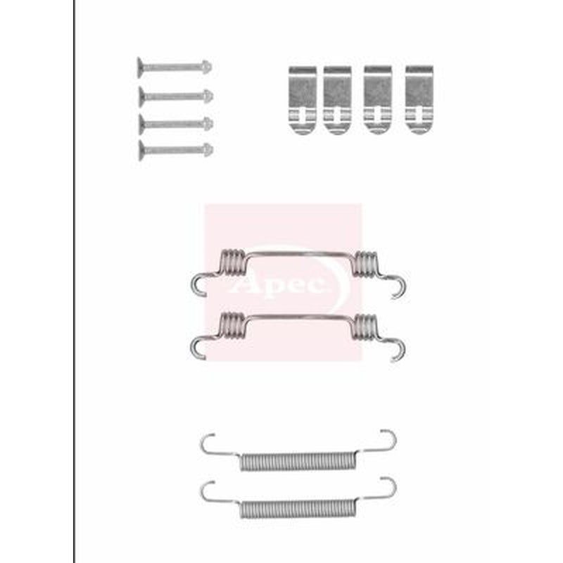 Apec Parking Brake Shoe Accessory Kit Rear fits Kia Optima 2012-2015 1.7