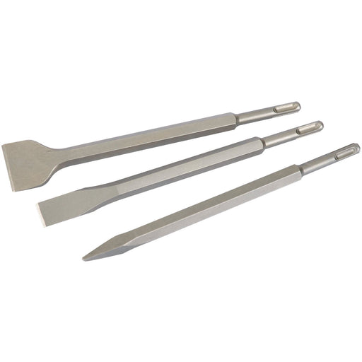 Draper SDS+ Chisel Set (3 Piece) 40405 Draper - Dynamic Drive