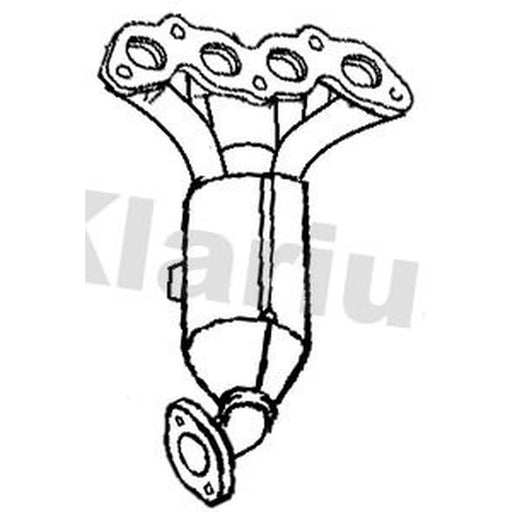 Klarius Catalyst Type Approved fits Suzuki SX4 S-Cross 2013-2022 1.6