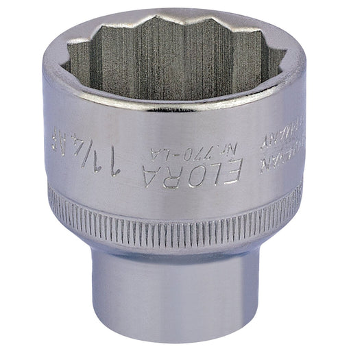 Draper Elora Bi-Hexagon Socket, 1/2" Sq. Dr., 1.1/4" 24517 Draper - Dynamic Drive