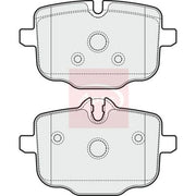 Apec Rear Brake Pad Set PAD1779