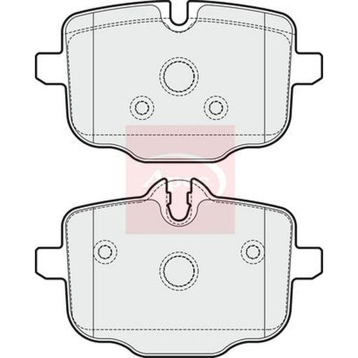 Apec Rear Brake Pad Set fits BMW 2 2022 on