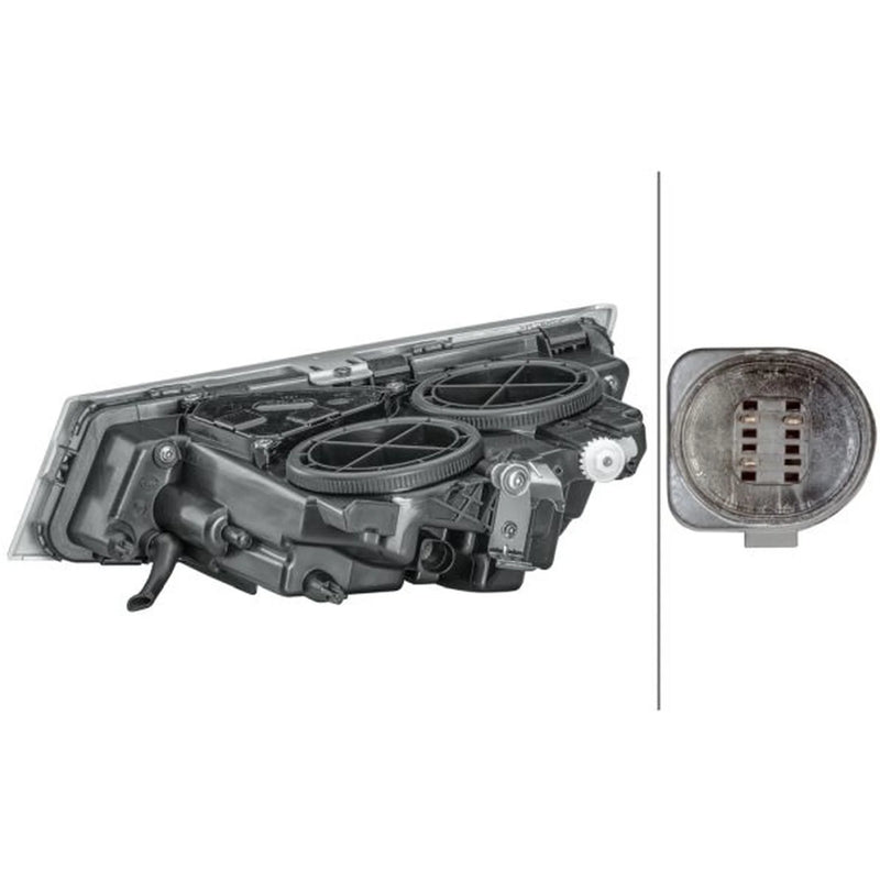 Hella Front Right Fog Light H7/H3 fits Volvo Fh 2005 on