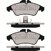 Juratek Front Brake Pad Set JCP1038