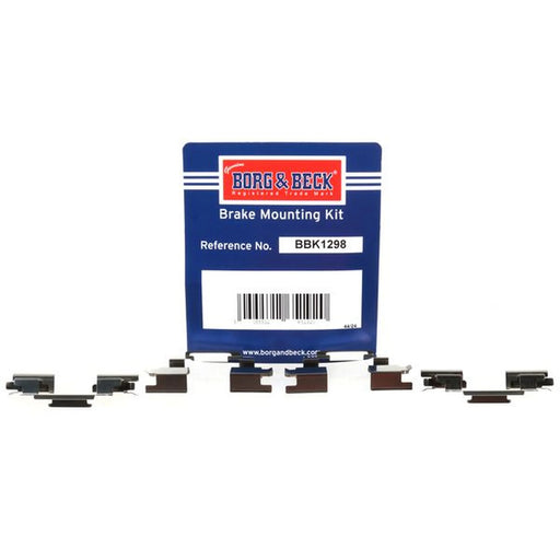 Borg & Beck Brake Pad Accessory Fitting Kit Front BBK1298