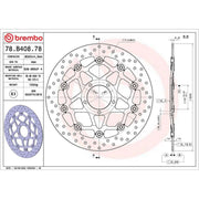 Brembo Front Floating Brake Disc & Rear Floating Brake Disc fits Ducati Monster