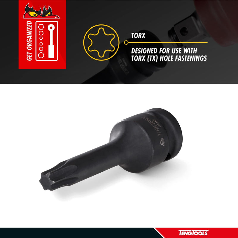 Teng Tools 1/2" TX Impact Socket DIN TX25 Teng Tools - Dynamic Drive