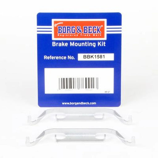 Borg & Beck Brake Pad Accessory Fitting Kit Front BBK1581