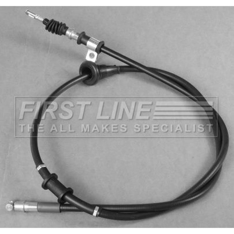 First Line Handbrake Cable Right Rear fits Mitsubishi Carisma 1995-2006