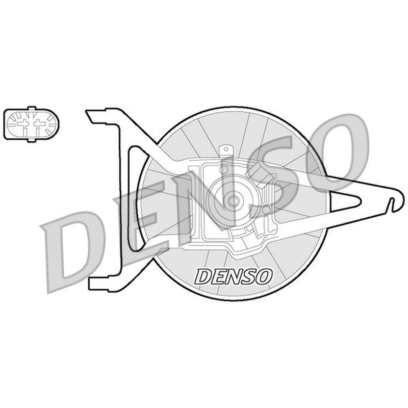 Denso Engine Cooling Fan fits Citroën Ax 1986-1998 1.4