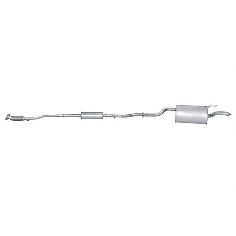 Hella End Silencer Rear fits Fiat Idea 2004 on 1.2