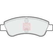 Apec Front Brake Pad Set fits Citroën Ami 2020 on