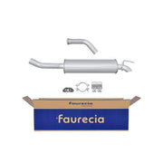 Hella End Silencer Rear fits Renault 21 1989-1994 1.9 2.0 2.1 2.2