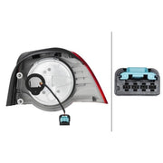 Hella Tail Light / Lamp LED Left fits VW Eos 2006-2015 1.4 1.6 2.0 3.2 3.6