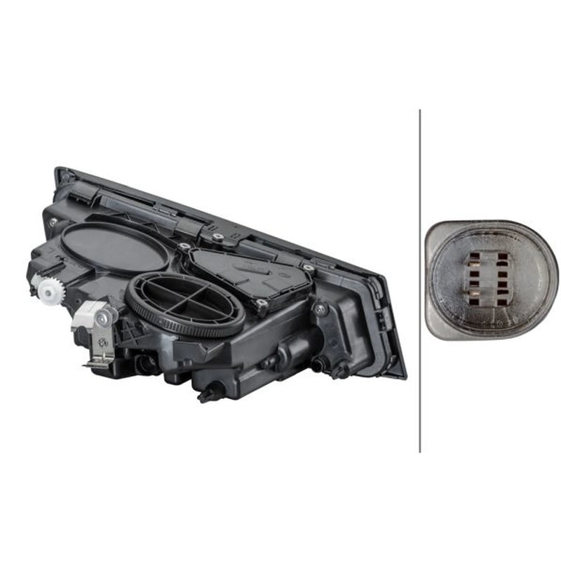 Hella Front Left Fog Light H3 fits Volvo Fh 2005 on