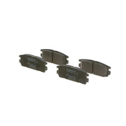 Bosch Front & Rear Pads fits Hyundai Terracan 2001-2006 3.5