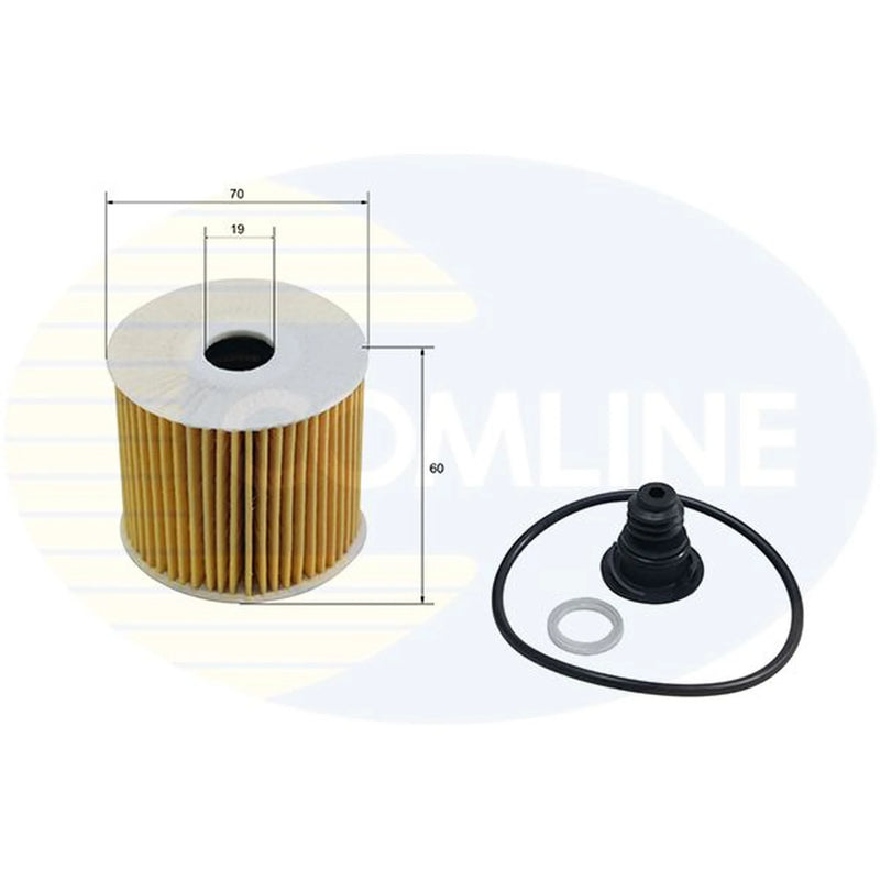 Comline Engine Oil Filter fits Hyundai I30 2018 on 1.6