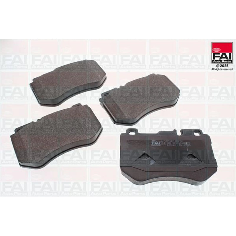 FAI Front Brake Pad Set fits Mercedes-Benz C-Class 2013-2023