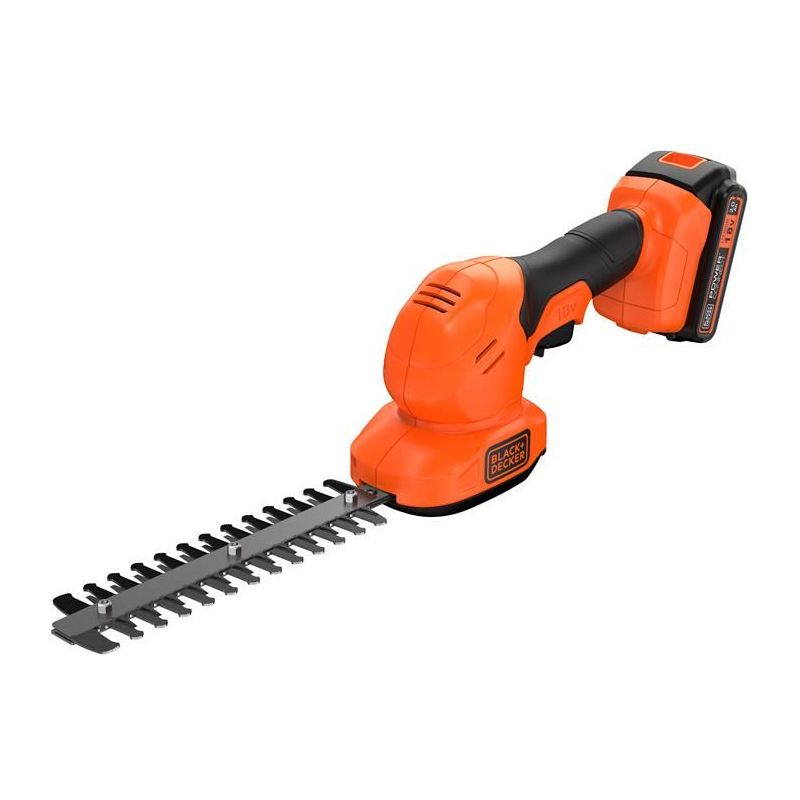 Black + Decker BCSS18D1 Shear Shrubber 18V 1 x 2.0Ah Li-ion BLACK + DECKER - Dynamic Drive
