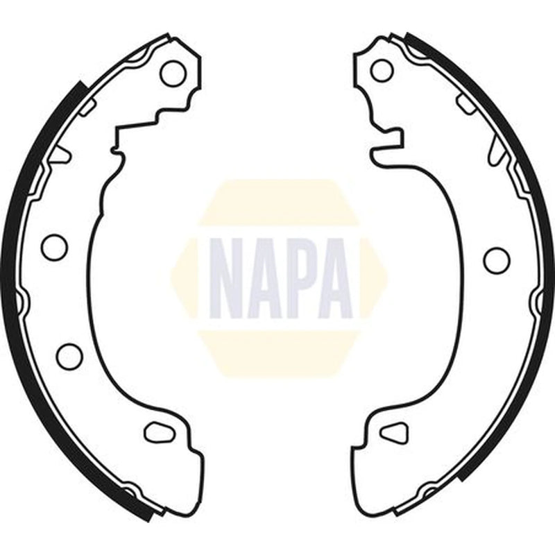 NAPA Brake Shoe Set Axle Kit NBS1026