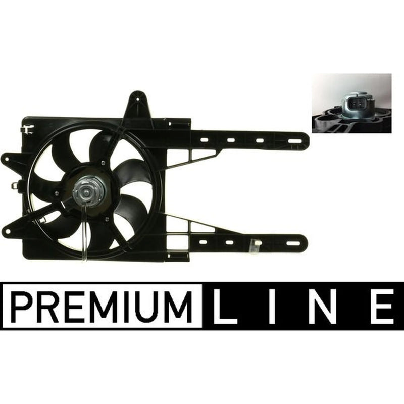 Mahle Engine Cooling Fan fits Fiat Punto 1993-2000 1.1 1.2