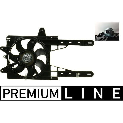 Mahle Engine Cooling Fan fits Fiat Punto 1993-2000 1.1 1.2