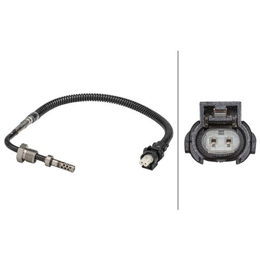Hella Exhaust Gas Temperature Sensor before EGR coole fits Mercedes-Benz A-Class