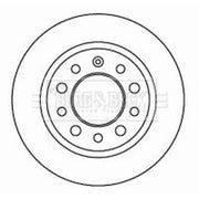 Borg & Beck Front & Rear Brake Discs & Pads fits Hyundai Coupe II 2001-2009